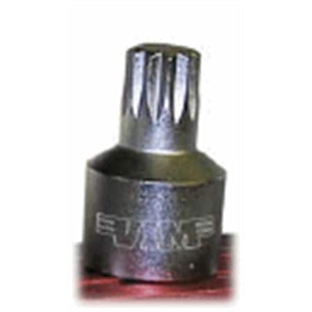 Vim Products XZN10 10MM Stubby Driver With 3/8" Square Drive XZNS1010